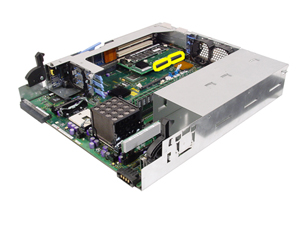 This picture shows the expansion card cable connections